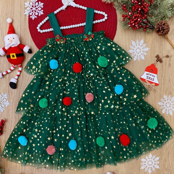 ✨💖𝑳𝒐𝒍𝒂 & 𝑻𝒉𝒆 𝑩𝒐𝒚𝒔 𝑪𝒉𝒓𝒊𝒔𝒕𝒎𝒂𝒔 𝑶𝒓𝒏𝒂𝒎𝒆𝒏𝒕 𝑺𝒕𝒂𝒓𝒓𝒚 𝑻𝒖𝒍𝒍𝒆 𝑫𝒓𝒆𝒔𝒔💖✨ - Picture 4 of 5